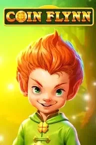 Coin Flynn slot game with a cartoon leprechaun and gold coins